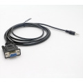 DB9Pin RS232 Serial To DC3.5mm Audio/Jack Converter Cable